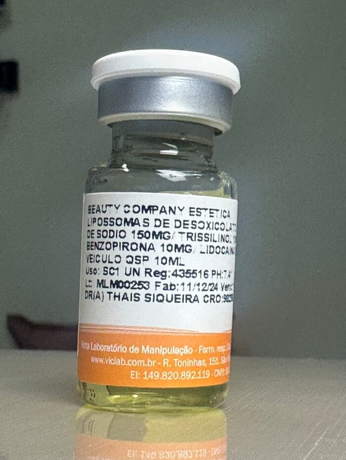 Lipo Enzimática Victa com Desoxicolato - 10 ML